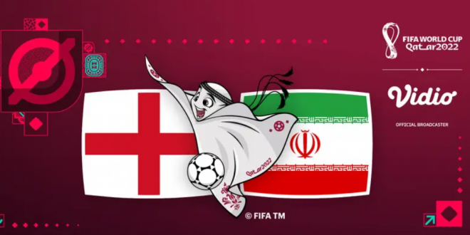 England vs Iran Piala Dunia 2022